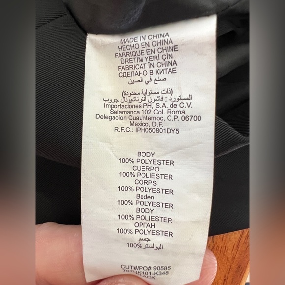 BEBE Leather Black Strapless mini Dress, size 00 - Picture 6 of 14